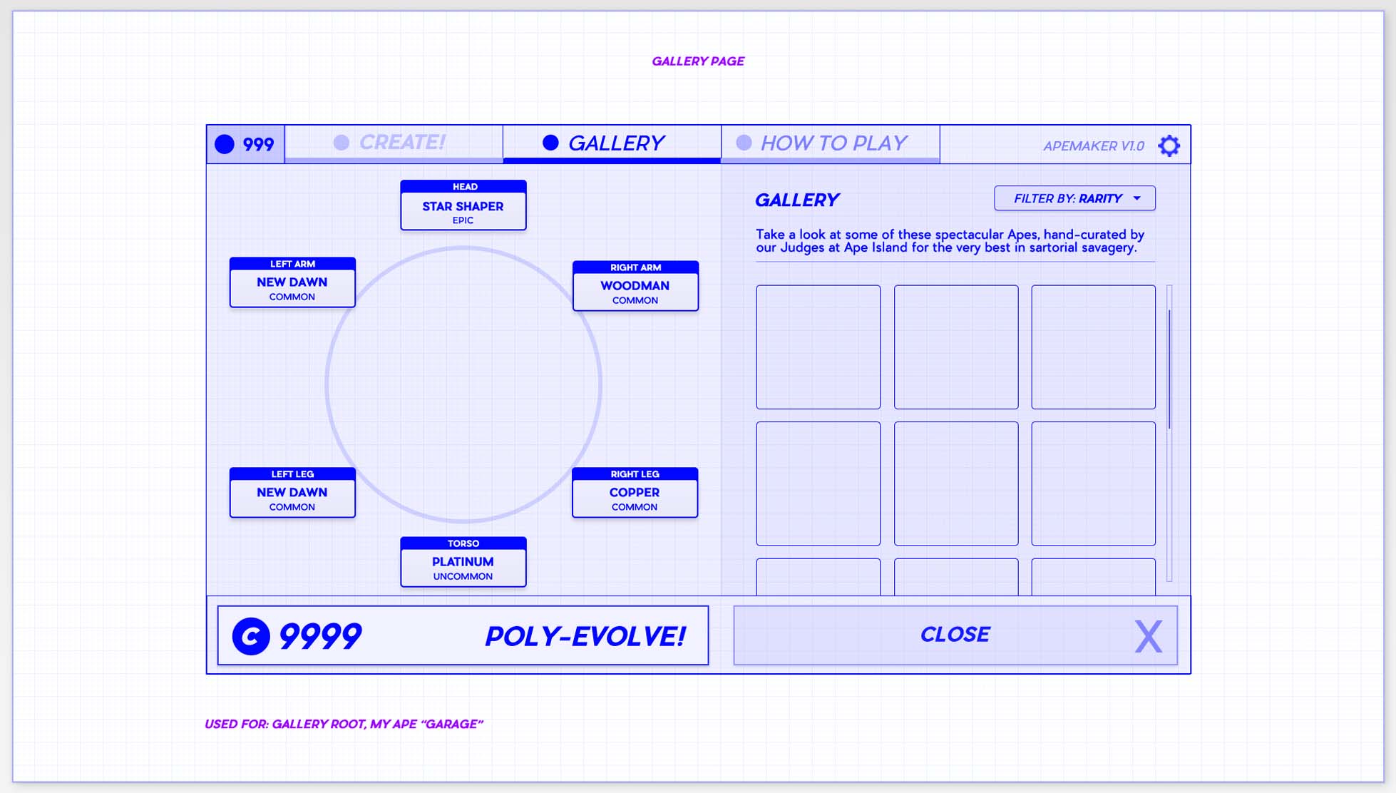 Player Status and Inventory UI Designs - Creations Feedback