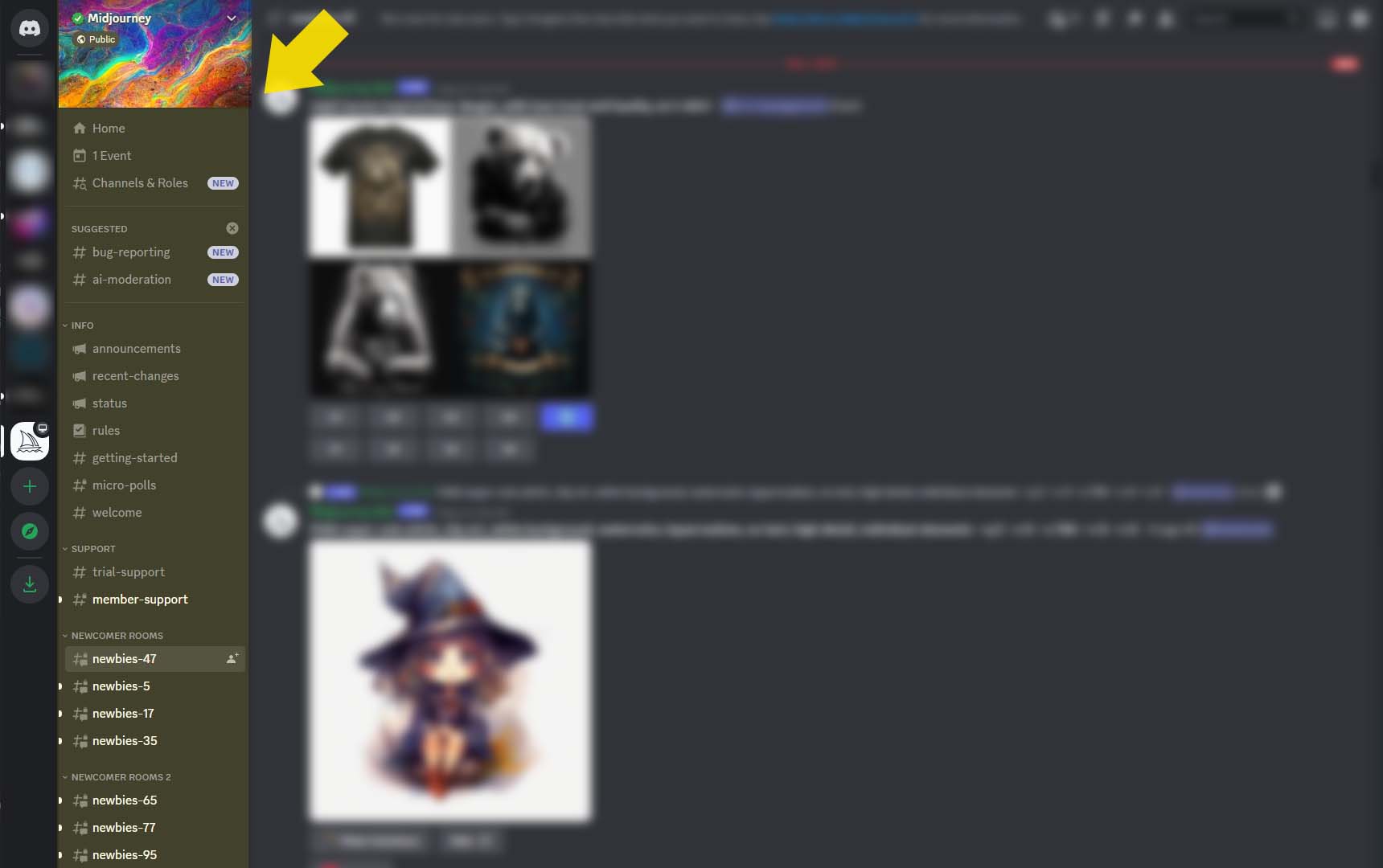 The Number One Midjourney Guide and Tutorial for Beginners, Discord Midjourney rooms