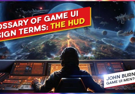 FREE Game UI Design Course Blog UI Terms The HUD blog cover