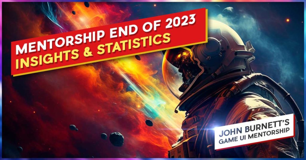 2024_Blog_Template_ment2023 FREE Game UI Design Course Blog 2023 statistics cover