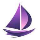 Mentor_MidJ_StockArt_2025_0000_Layer 7 John Burnett's Midjourney Masterclass Ai Art Mentorship Sailboat Logo